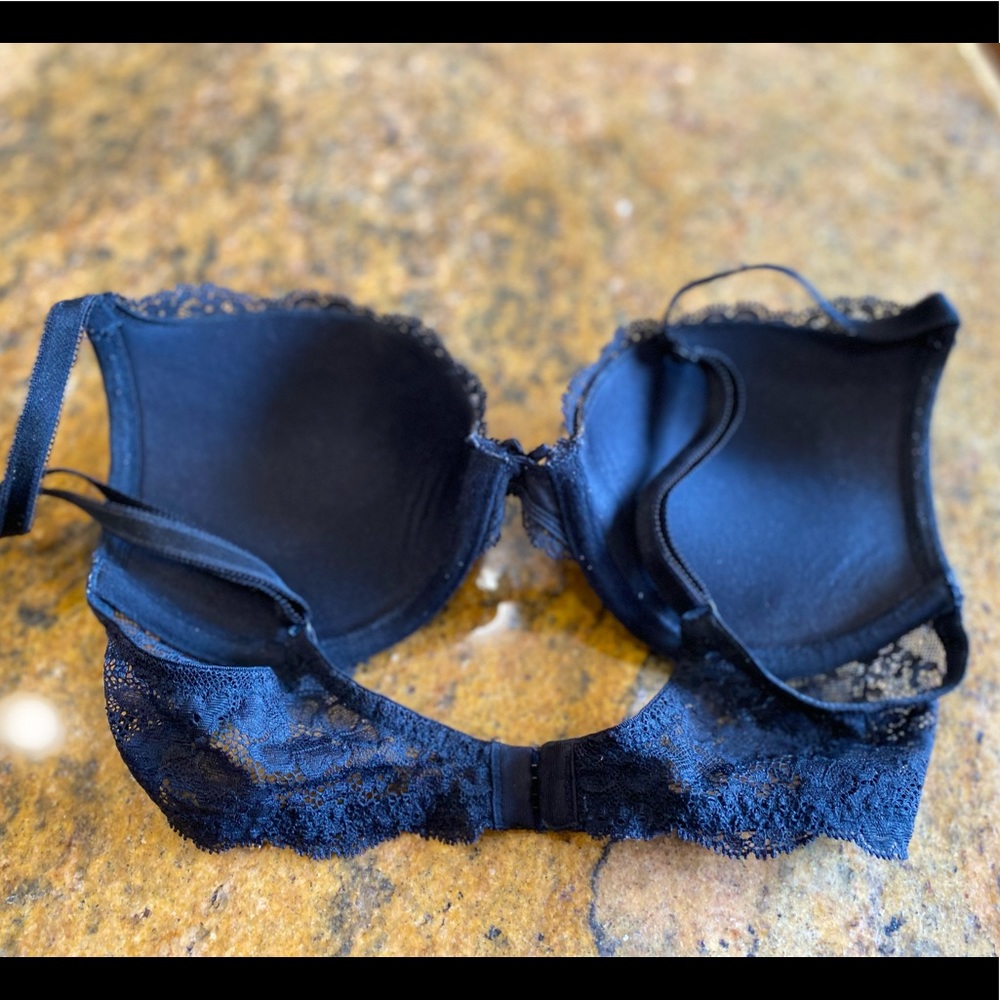 Victoria Secret Dream Angels Pushup Sexy black and white Lacey beautiful - Picture 9 of 11